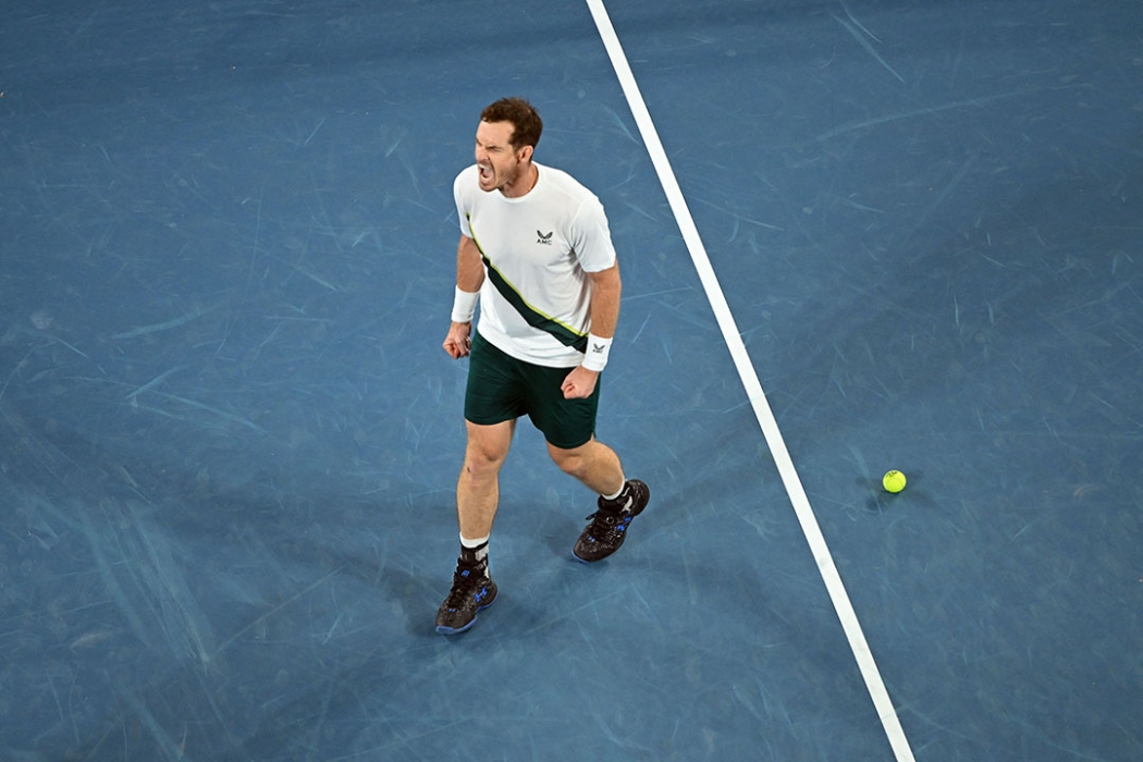 Andy Murray beats Thanasi Kokkinakis AO 2023