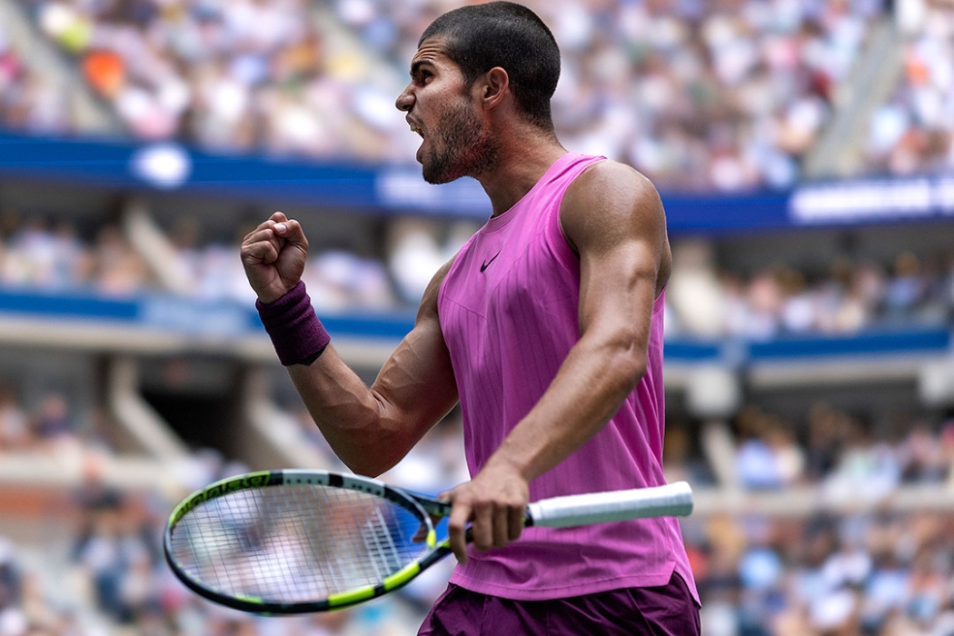 Carlos Alcaraz will face Novak Djokovic in the US Open semifinals