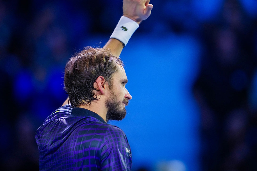 Daniil Medvedev has risen to world No.14