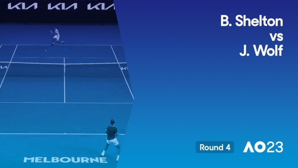 Ben Shelton v J.J. Wolf Highlights (4R) | Australian Open 2023